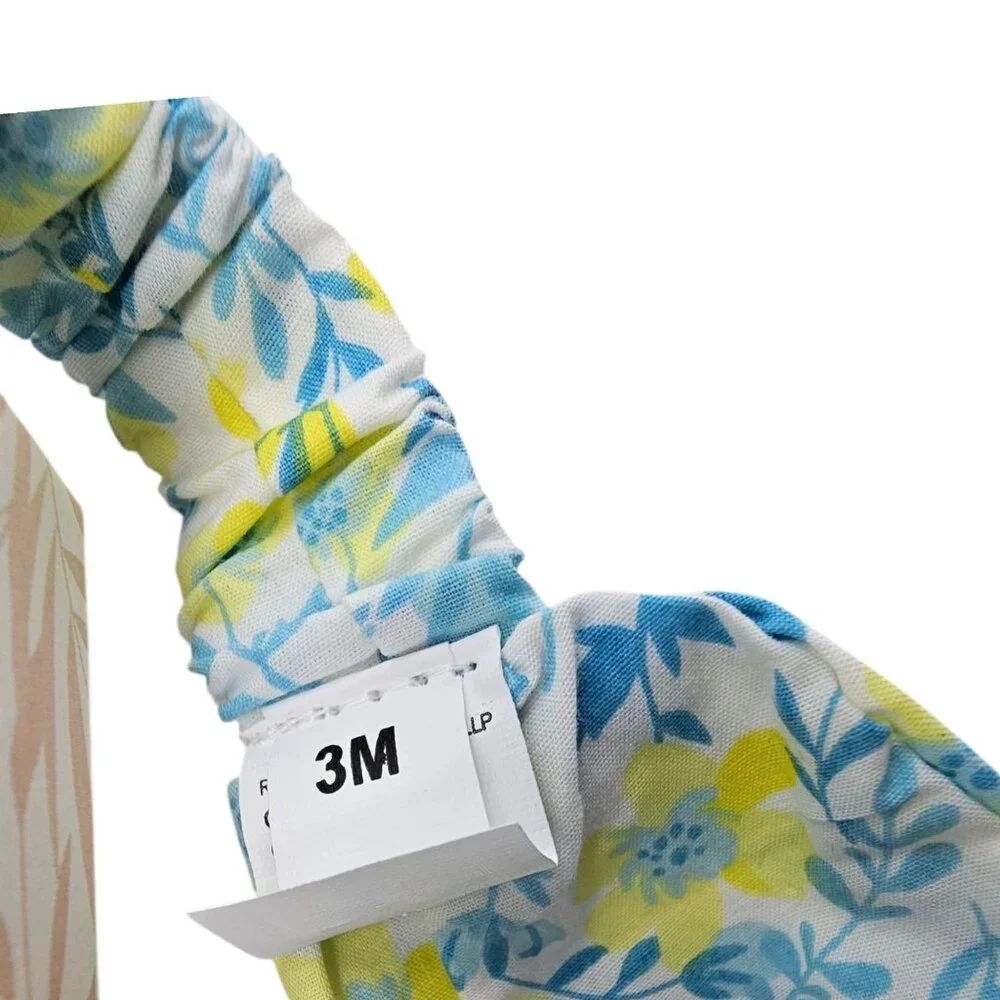 Tommy Bahama Girls 3M Yellow Blue‎ Floral Headband NWT